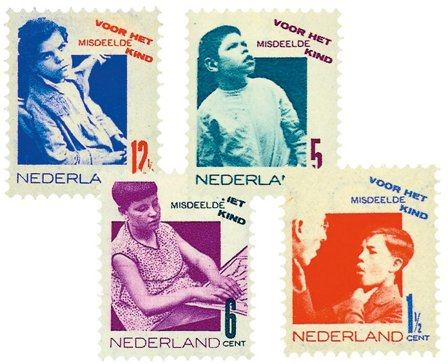 Holland 1931 - NVPH 240-243 - Ubrugt