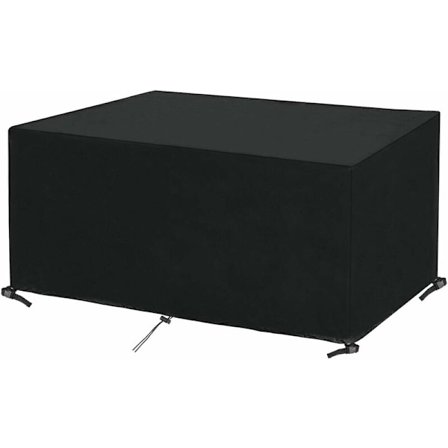 Hagemøbeltrekk, Hagebordtrekk Rektangulært, Heavy Duty 420D Oxford Rattan Hagemøbelsett Trekk, Vanntett Trekk for Hagemøbler