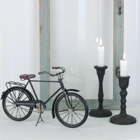 Dekoration Cykel Herr Svart 29 Cm