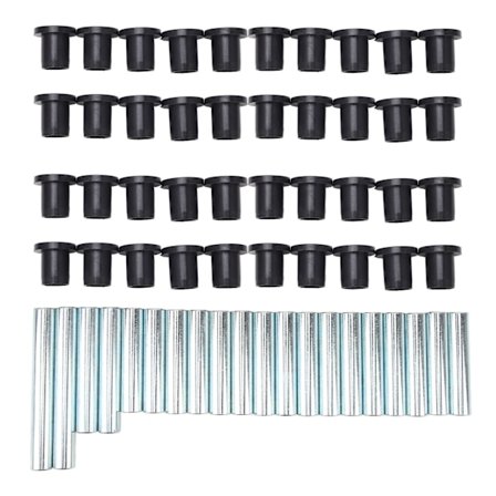 60 kpl:n ohjaustangon pusla-sarja 7501097 musta, kulutusta kestävä, Polaris Ranger XP 800 2010-2014 -malliin