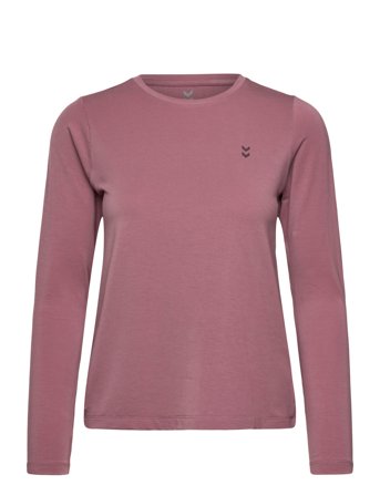 Hummel Hmlyoga Soft Loose W T-Shirt Ls - Pink - M
