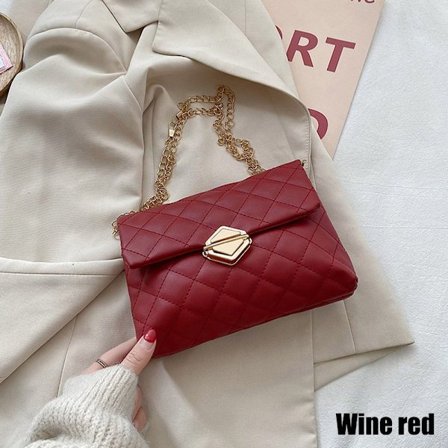 Axelväska Crossbody-väska WINE RED wine red