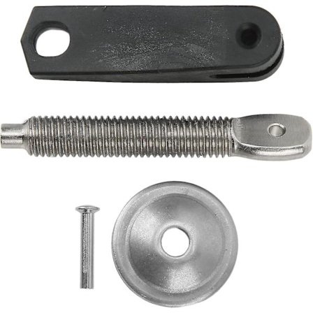 Health Gear Transom Clamp Assy Rustfrit Stål Påhængsmotor Tilbehør Til 40hk E40g Påhængsmotor, 6e04311801, 9024304m01, 6e743116 00, Og 64843