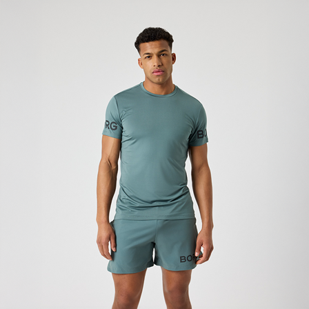 T-shirts Björn Borg T‐shirt Grøn - Bodyman.dk
