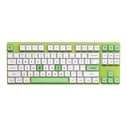 Pbt Søde Avocado Keycaps 135 Nøgler Cherry Profil Femsidet Sublimering Keycap