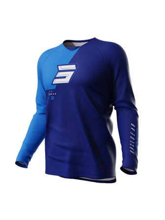 Shot Draw MX Jersey Squad Blue L