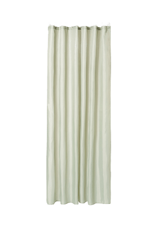 Åhléns Home Duschdraperi SOLID 180x200 cm Badrumstillbehör Grön ONESIZE