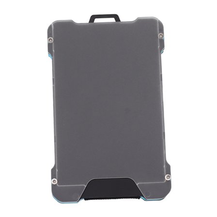 Smal Transparent Plånbok Anti Avmagnetisering Aluminium Korthållare Blå