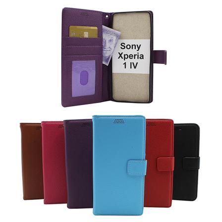 New Standcase Wallet Sony Xperia 1 Iv (xq-ct54) Svart