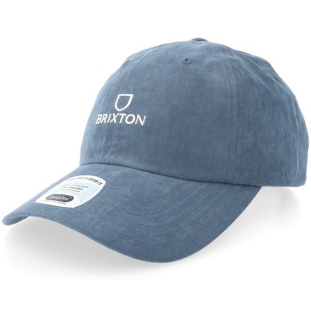 Brixton - Blu Cappellino - Alpha Blue Dad Cap @ Hatstore