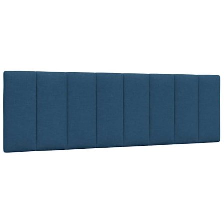 Headboard Cushion "Hanko" Blue 160 cm Fabric