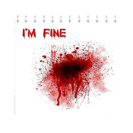 Halloween Horror Dekorativ Trykt Dusjforheng