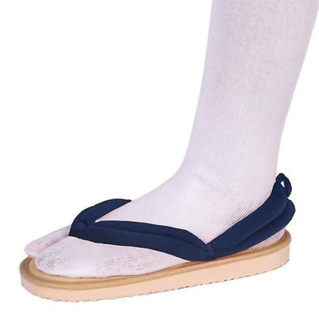 Anime Demon Slayer Cosplay Kengät Kimetsu No Yaiba Kamado Clogs S Navy blue 36 37