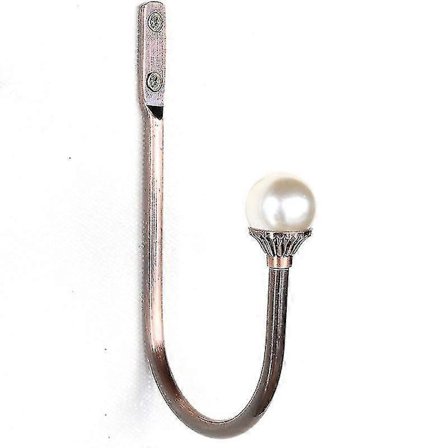 Gardin Europæisk Krog Væg Krog U-formet Gardin Væg Krog Zinklegering Gardinspænde Hookhaoyi A VOK