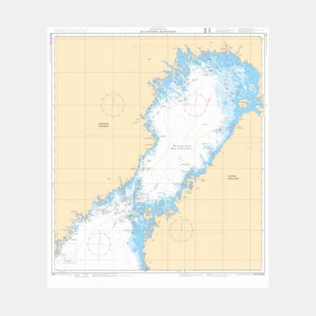 Carte marine hauturière Sjöfartsverket 4 Bottenviken (Édition 2024)