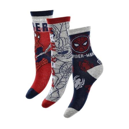 3-pack Spider-Man Socks Laser Sword - Perfet MultiColor 23-26