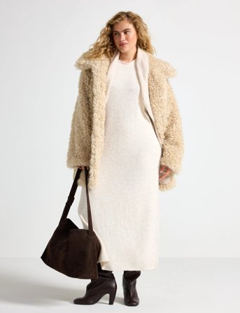 Lindex Dress Katja - Cream - M