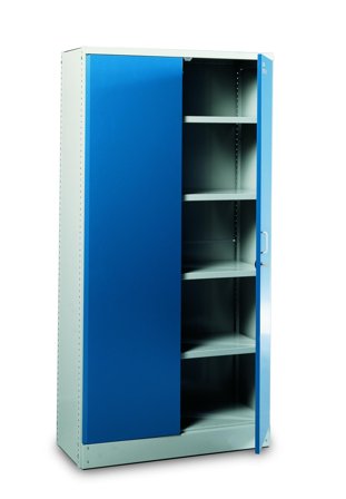 Treston C34407001 Industrielle skabe Komb.1, Hylder type 1000/400/2000-1, 400 mm dybde, C344, Garageindretning & opbevaring