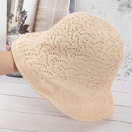 Unisex Bucket Hats Dame Sommer Cap BEIGE