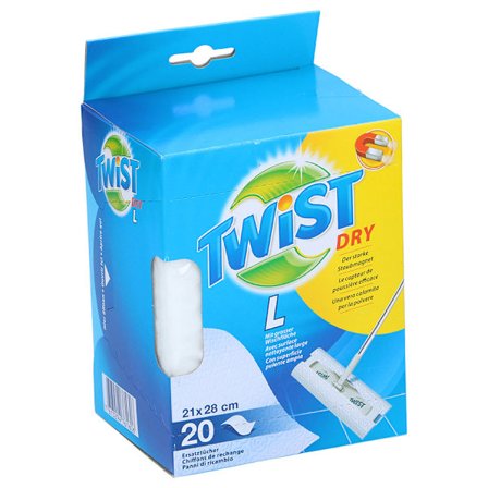 Twist Dry støvklude 20-pak - 21 x 28 cm