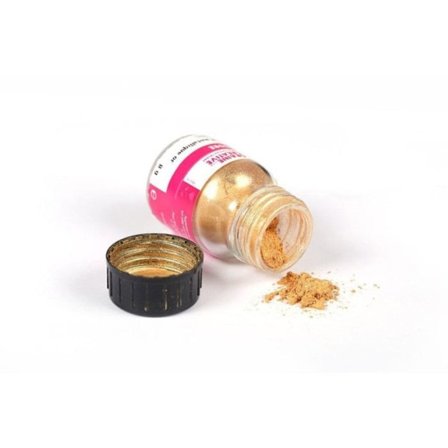 Metallic gold powder