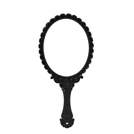 Vintage utskåret håndholdt sminkespeil sminkespeil SPA Salong sminke sminkehåndtak sminkespeil håndspeil kosmetisk kompakt speil for kvinner