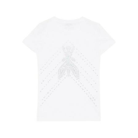Patrizia Pepe T-Shirts Hvid, Dame