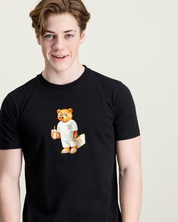 Baron Filou T-Shirt Svart T-shirts Kille - Kids Brand Store