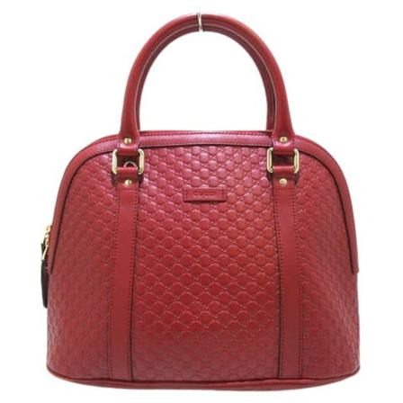 Gucci Vintage, Pre-owned Leather Handbag Rood, Dames, Maat:ONE Size,leer