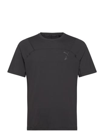 M Seasons Coolcell Tee Sport T-shirts Short-sleeved Black PUMA