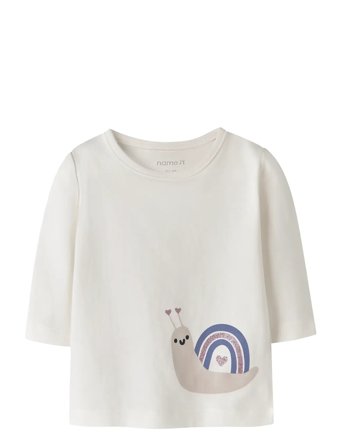 name it Nbfvubie Ls Top Box - Cream - 74