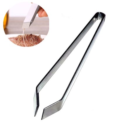 Rostfritt stål Fiskbenstång av hög kvalitet - Rostfritt stål - Fiskpincett - Kökspincett
