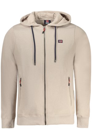 Norway 1963 Felpa Con Zip Uomo Beige
