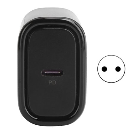 KUULAA Enkelport PD 18W Snabbladdning Högeffekts Mobiltelefonkontakt AC100‐240VEU-kontakt