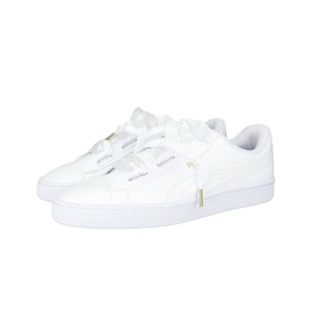 Puma Sneakers WNS Basket Heart Pate WHT , Wit , Heren , Maat: 41 EU