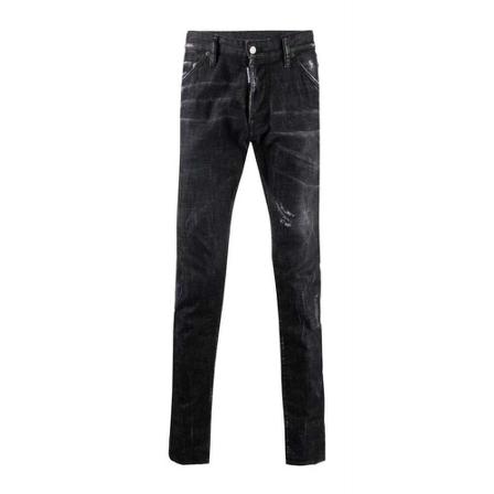 Dsquared2, Jeans Zwart, Dames, Maat:L,polyester