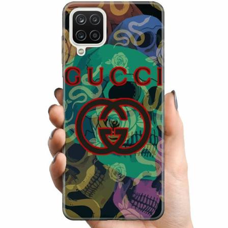 Samsung Galaxy A12 Tpu Mobilskal Skull