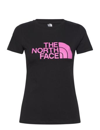 W S/S Easy Tee Sport T-shirts & Tops Short-sleeved Black The North Face