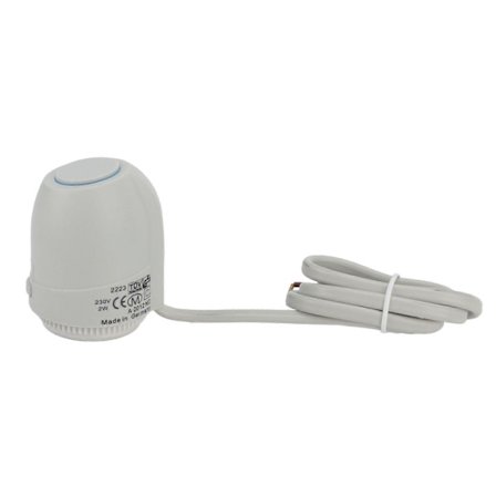 2W Elektrisk Termisk Aktuator Manifold Lukket IP54 Vanntett Gulvvarme Termostatisk Ventil for Varmesystem