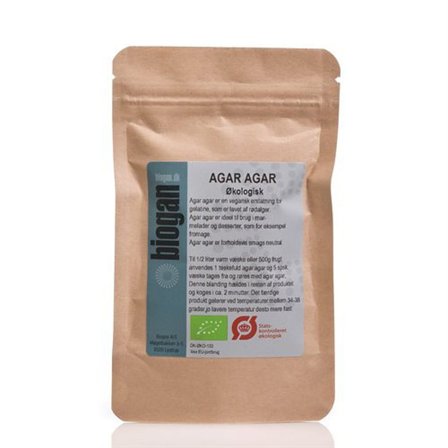 Biogan Agar-agar Pulver Vegan Ø 30 g, Helse & Madvarer, Krydderier, Øvrigt