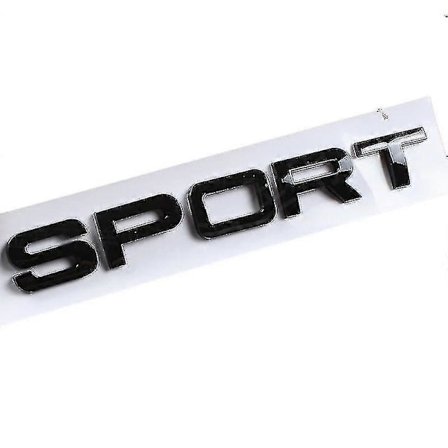 3D ABS Logo Range Rover Bokstäver Emblem Klistermärke Bil Front Huv Badge Kompatibel med Range Rover Sport Evoque L322 L320 L406 P38 Tillbehör - G
