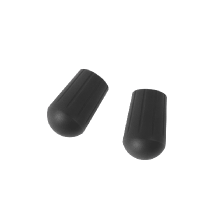 Helinox Chair Rubber Tips 17.5 2-pack camping furniture Black OneSize