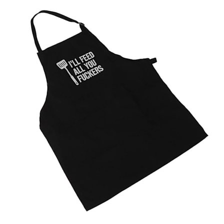 Sjovt kokke-forklæde til mænd med 3 lommer, justerbar nakkestrop, perfekt til madlavning, grill og bagegaver