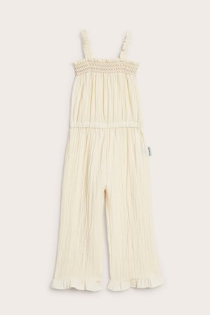 Kappahl | Jumpsuit med volanger Beige 86 | Beige