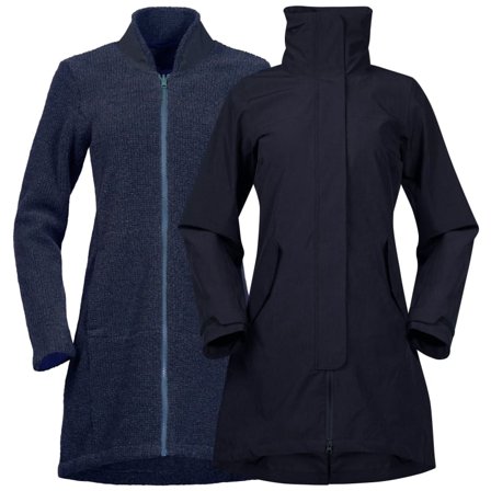 Bergans Oslo 3in1 Women's Coat Women 3-in-1 jackets Blue S