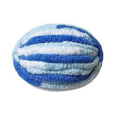 Regnbue Chenille Garnpakke til Håndværkstilbehør og Børnetæpper til DIY Tæppe Halstørklæde Hat Kæledyrsseng God Gave 29 frisk blå