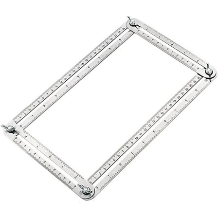 1 st Mätlinjal, Multi-Vinkel Linjal, Mätverktyg, Angle Me