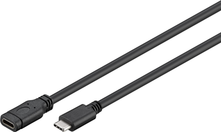 Goobay USB-C Extension (USB 3.1 Generation 1), Black