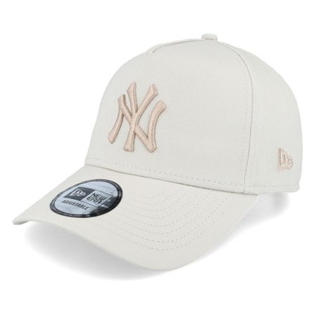 New Era - MLB Beige adjustable Keps - New York Yankees Seasonal Stone A-frame Adjustable @ Hatstore