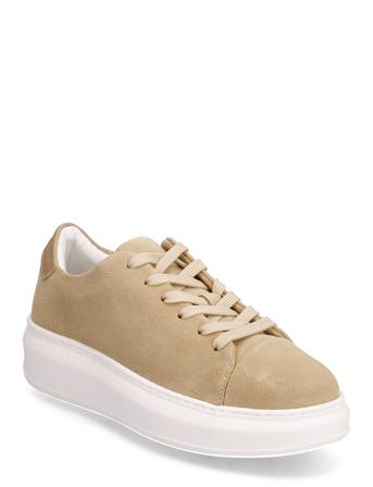 Ayano W Suede Shoe Beige Sneaky Steve